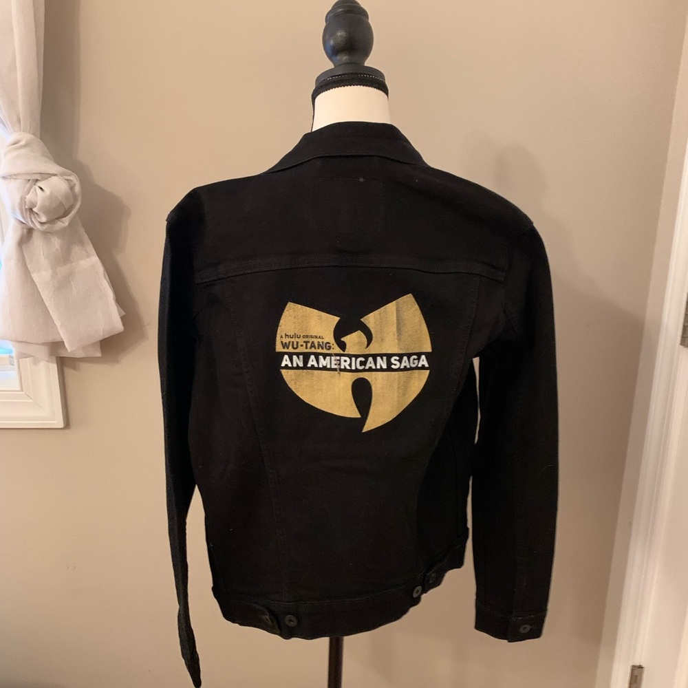 Levi's Black Jacket with Gold Logo